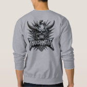 Trash Metal Outfit für Events Sweatshirt (Rückseite)