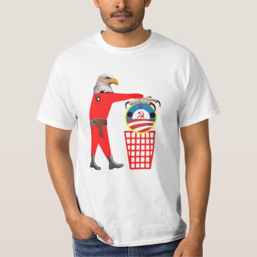TRASH OBAMA T-Shirt (Vorderseite)