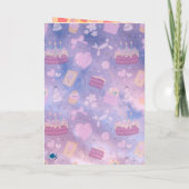 Trash Panda - Birthday Card - customizable name Karte (Rückseite)