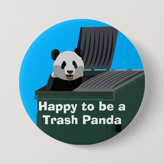 Trash Panda Button (Vorderseite)