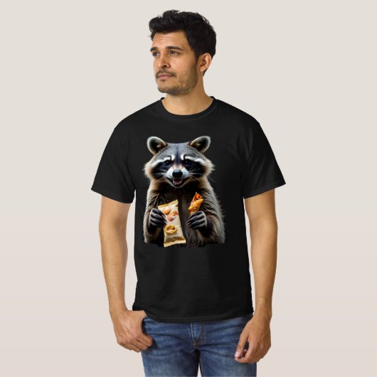 Trash Panda: Funny Raccoon Graphic T-Shirt (Vorne ganz)