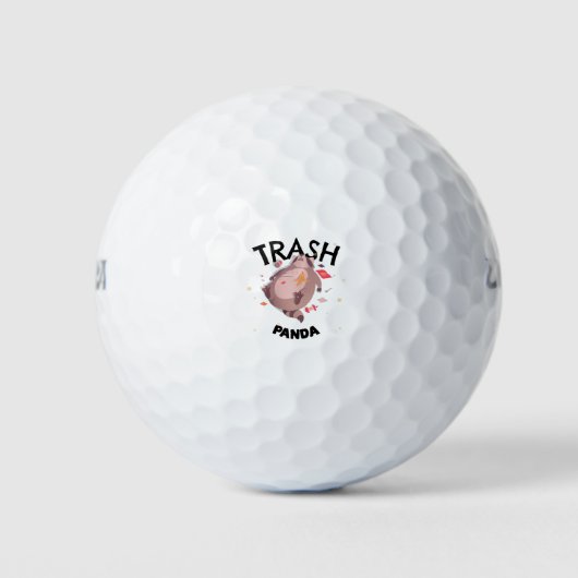 Trash Panda Golfball (Vorderseite)