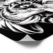 Trash Panda Jesus Raccoon Trashed Racoon Animal Ra Poster (Ecke)