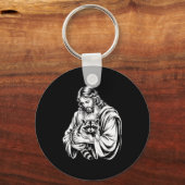 Trash Panda Jesus Raccoon Trashed Racoon Animal Ra Schlüsselanhänger (Vorderseite)