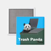 Trash Panda magnet (Vorderseite/Rückseite)