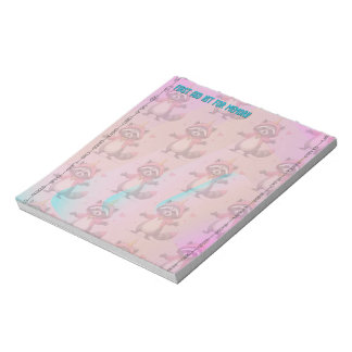 Trash Panda notepad - Notizblock