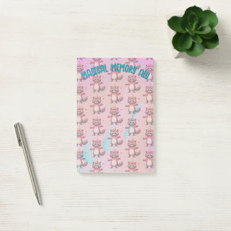 Trash Panda post-it notes - Klebezettel - small