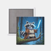 Trash Panda Space Knight Magnet (Vorderseite/Rückseite)