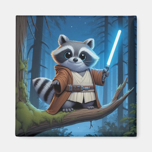 Trash Panda Space Knight Magnet (Vorne)