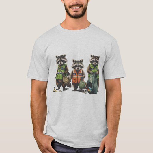 Trash Pandas: 3 Pendejos T-Shirt (Vorderseite)