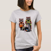 Trash Pandas: Dynamic Duo T-Shirt (Vorderseite)