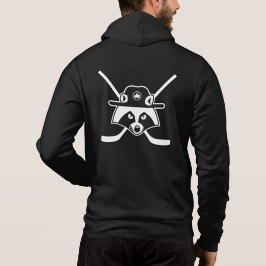 Trash Pandas Hockey Men Hoodie (Rückseite)