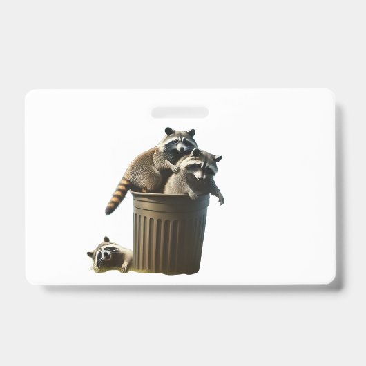 Trash Pandas Party Ausweis (Vorderseite)