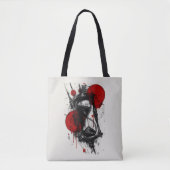 Trash Polka Sketch-Tasche Tasche (Vorderseite)