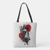 Trash Polka Sketch-Tasche Tasche (Rückseite)