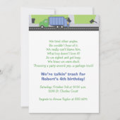 Trash Talking Birthday Einladung (Vorderseite)