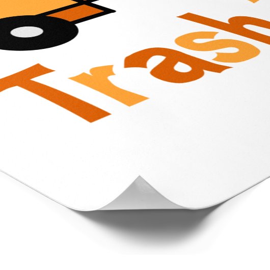 Trash Truck Poster (Ecke)