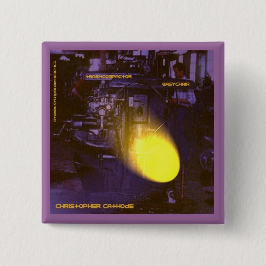 Trashcompactor_easychair quadratischer Knopf Button (Vorderseite)