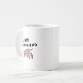 Trashed Boyfriend, Funny Trashed Panda Couples Pre Kaffeetasse (Vorderseite Links)