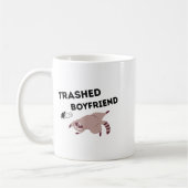 Trashed Boyfriend, Funny Trashed Panda Couples Pre Kaffeetasse (Links)