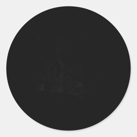 Trashed Panda Funny Drunk Raccoon  Runder Aufkleber (Vorderseite)