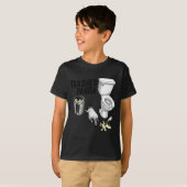 Trashed Panda, Funny Drunk Raccoon, Trash Panda Hu T-Shirt (Vorne ganz)