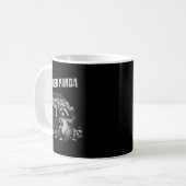 Trashed Panda Funny Drunk Racoon Cool Animals Grap Kaffeetasse (Vorderseite Links)