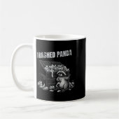 Trashed Panda Funny Drunk Racoon Cool Animals Grap Kaffeetasse (Links)