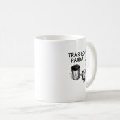 Trashed Panda Funny Drunk Racoon  Kaffeetasse (VorderseiteRechts)