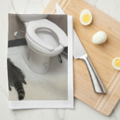 TRASHED PANDA KITCHEN TOWEL GESCHIRRTUCH (Viertel Falte)