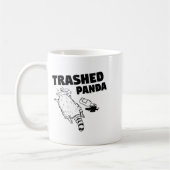 Trashed Panda Raccoon Funny Raccoon Gets Drunk Rac Kaffeetasse (Links)