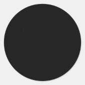 Trashed Panda  Runder Aufkleber (Vorderseite)