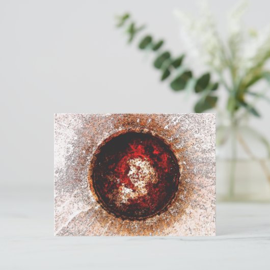 "Trashed Sun" - Postkarten (Stehend Vorderseite)