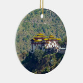 Trashigang Dzong - Ostbhutan Keramik Ornament (Rechts)