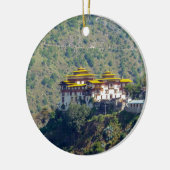 Trashigang Dzong - Ostbhutan Keramik Ornament (Links)