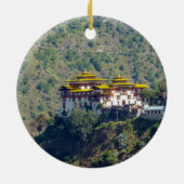 Trashigang Dzong - Ostbhutan Keramik Ornament (Hinten)
