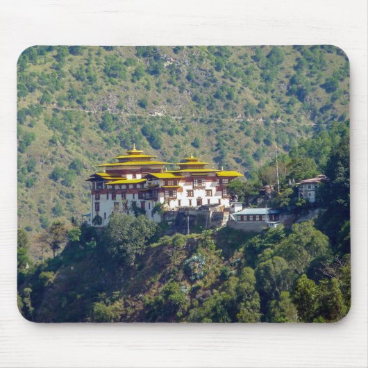 Trashigang Dzong - Ostbhutan Mousepad (Vorne)
