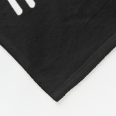 Trashin' Through The Snow Funny Christmas Raccoon  Fleecedecke (Ecke)