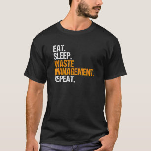 Trashman isst schlafende Abfallentsorgung Müllmann T-Shirt