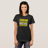 Trashman Sarcasm Garbage Man T-Shirt (Vorne ganz)