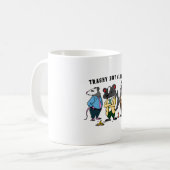 Trashy aber Classy Kaffeetasse (Vorderseite Links)