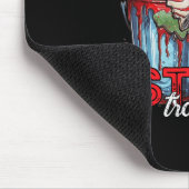 Trashy Christmas Raccoon Xmas Trash Panda Rac blei Mousepad (Ecke)