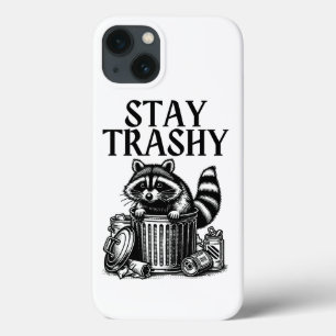 Trashy Raccoon bleibe Case-Mate iPhone Hülle