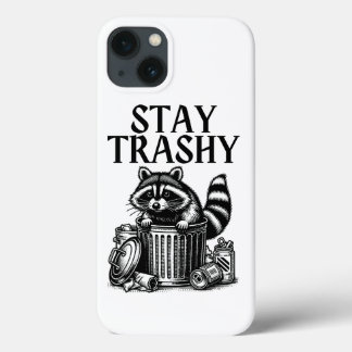 Trashy Raccoon bleibe Case-Mate iPhone Hülle