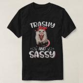 Trashy und Sassy Funny Possum T-Shirt (Design vorne)