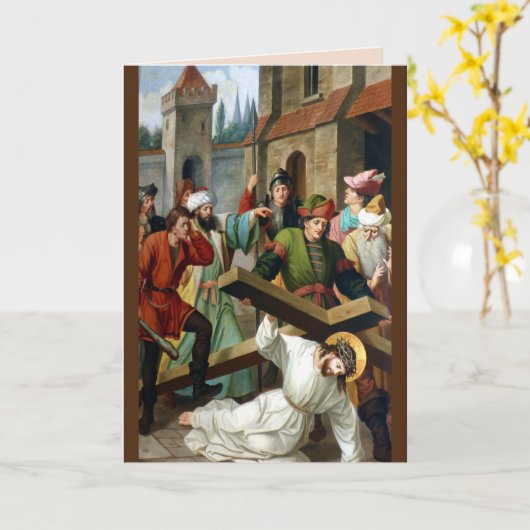 Trassengrüßkarte Karte (Gelbe Blume)