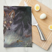 Trassenleuchte Coyote Geschirrtuch (Viertel Falte)