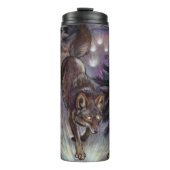 Trassenleuchte Coyote Thermosbecher (Vorderseite)