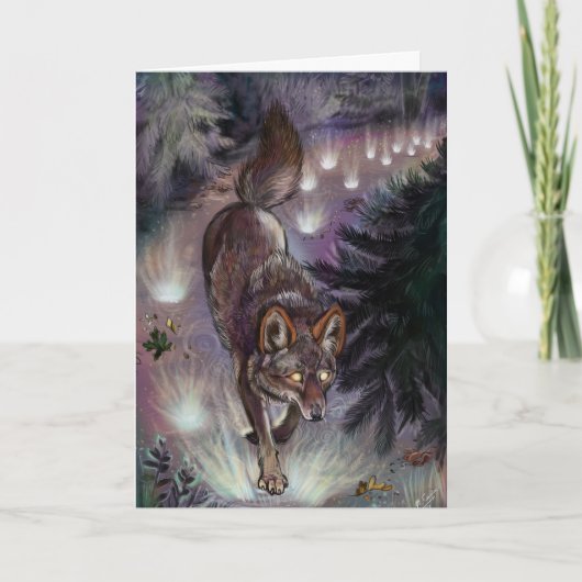 Trassenleuchte Karte (Vorderseite)