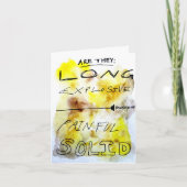 Trassia Wird Missing you Card Wird Social Distanci Karte (Vorderseite)